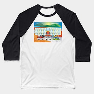 Schreiber Boulevard with German Sports Cars Baseball T-Shirt